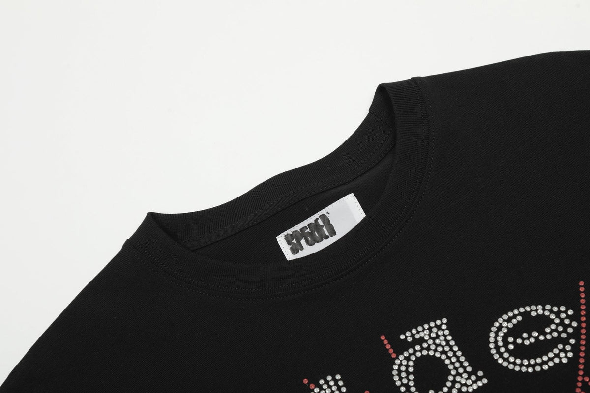 Sp5der Spider Web Graphic T-Shirt — neck_label