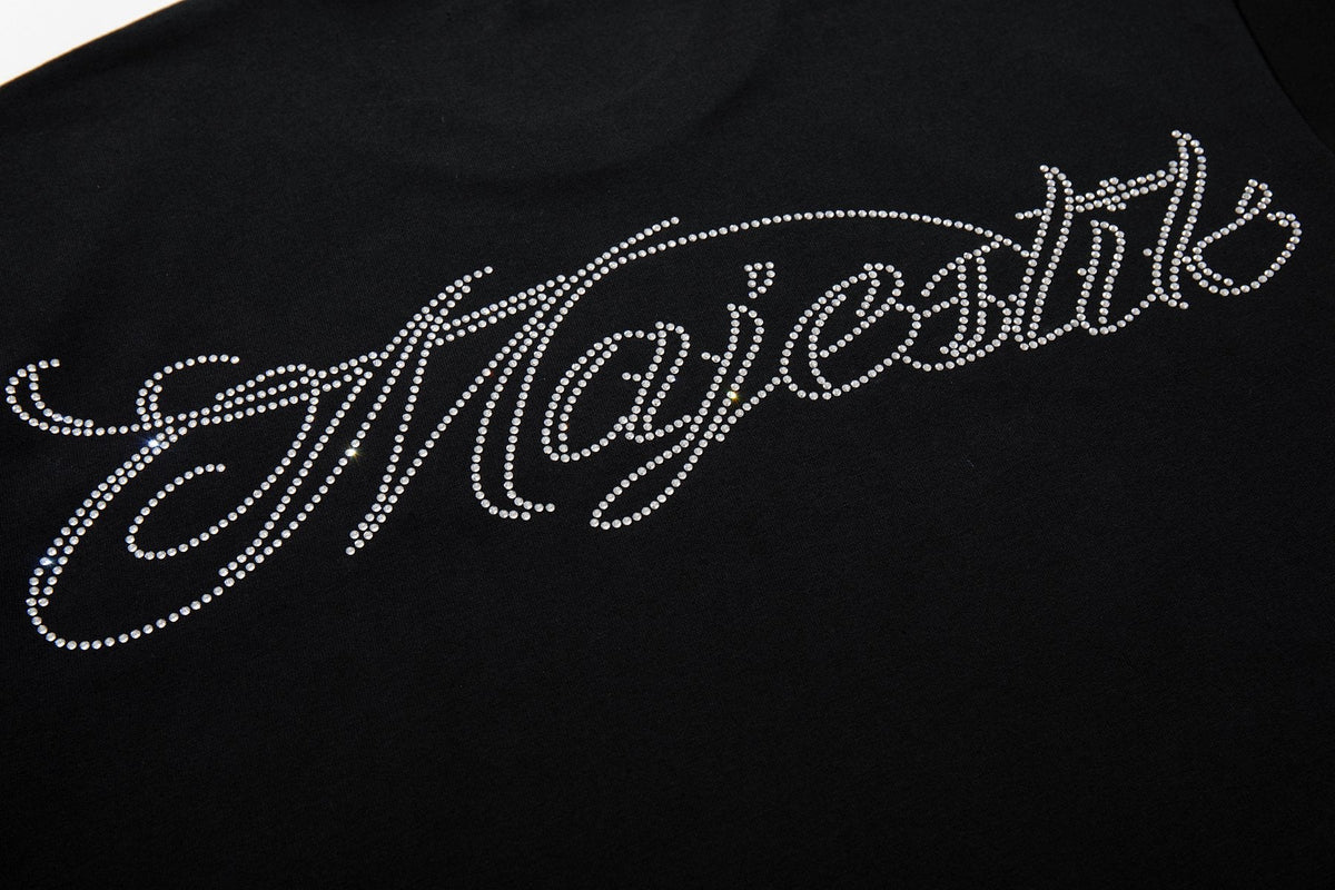 MAJESTIK Color Artwork Graphic T-Shirt — detail