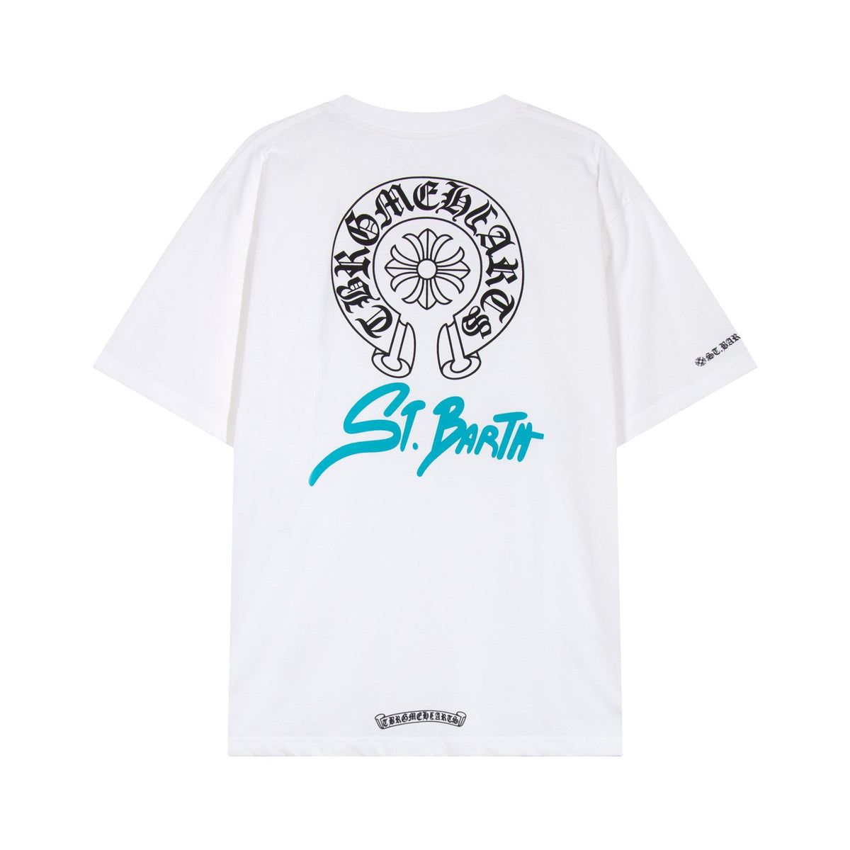 Chrome Hearts Horseshoe Floral Graphic T-Shirt — hero