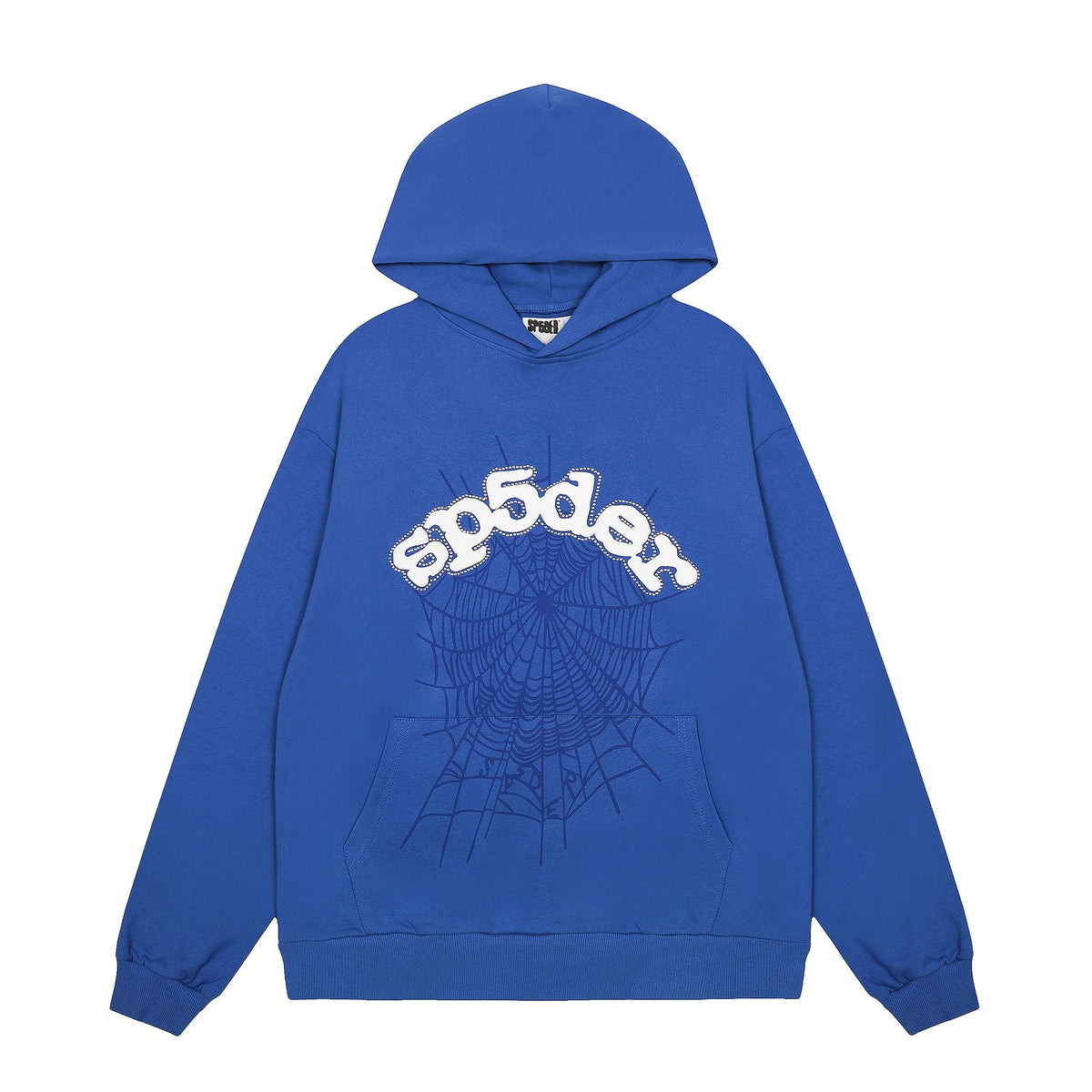 Sp5der Spiderweb Graphic Hoodie — front